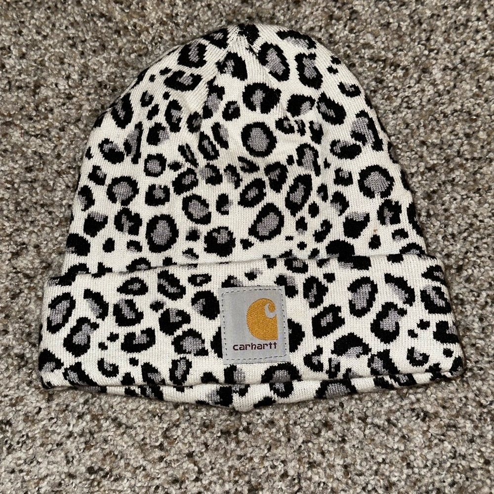 Carhartt Cheetah Print Beanie